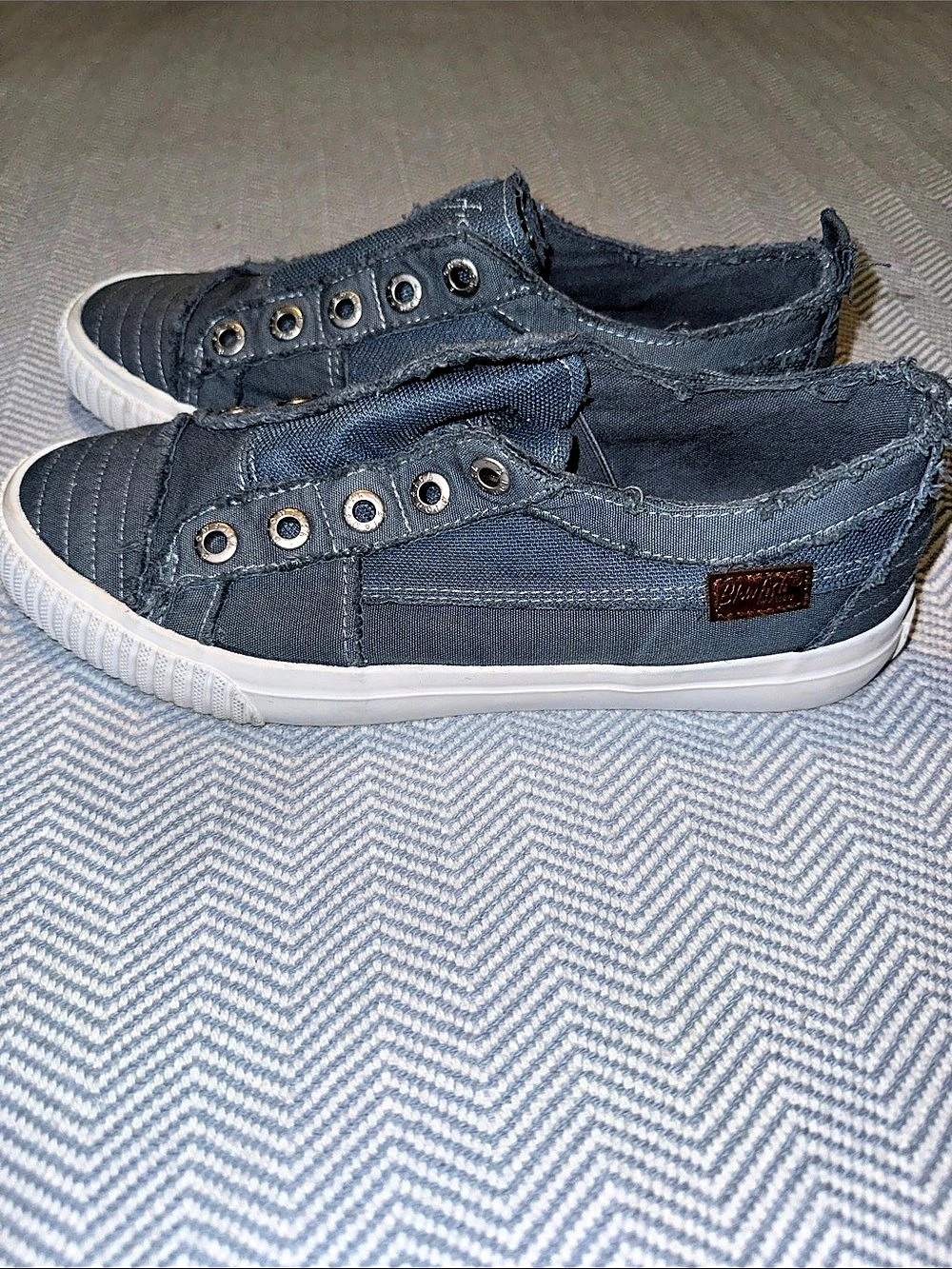 Blowfish Malibu Marley Blue Slip-On Sneakers
